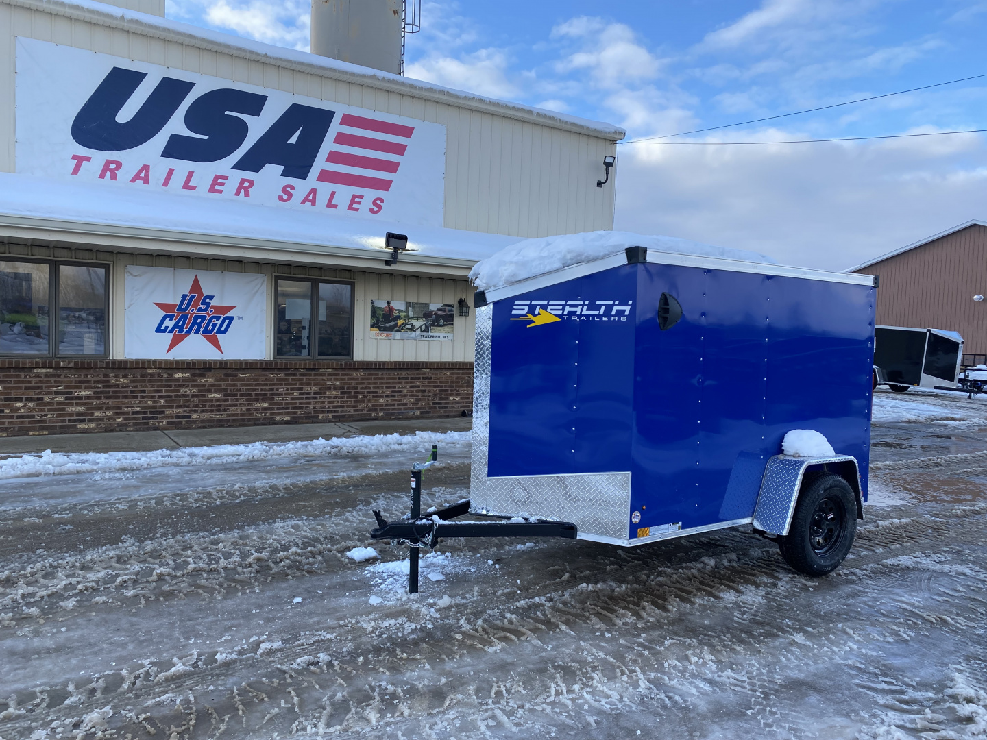 New 2026 Stealth Trailers 5x8 Ramp Door Cargo / Enclosed Trailer