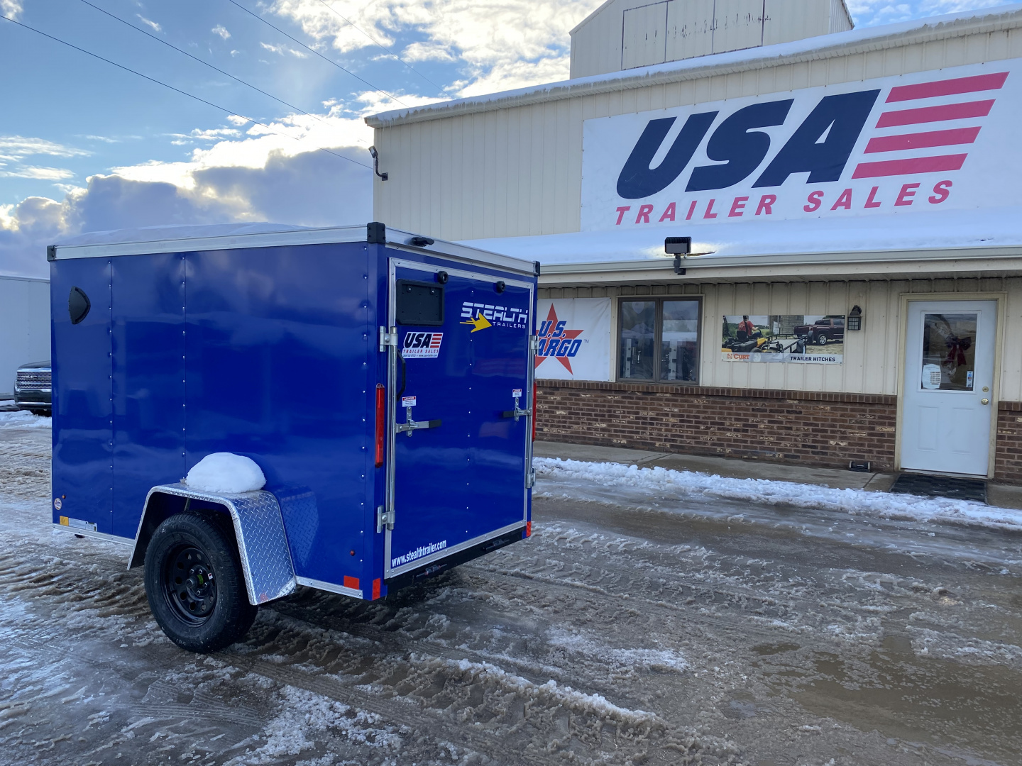 New 2026 Stealth Trailers 5x8 Ramp Door Cargo / Enclosed Trailer