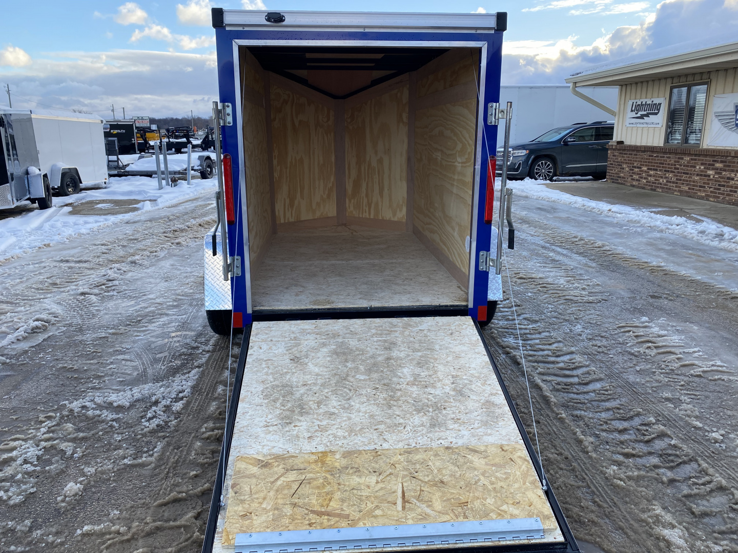 New 2026 Stealth Trailers 5x8 Ramp Door Cargo / Enclosed Trailer