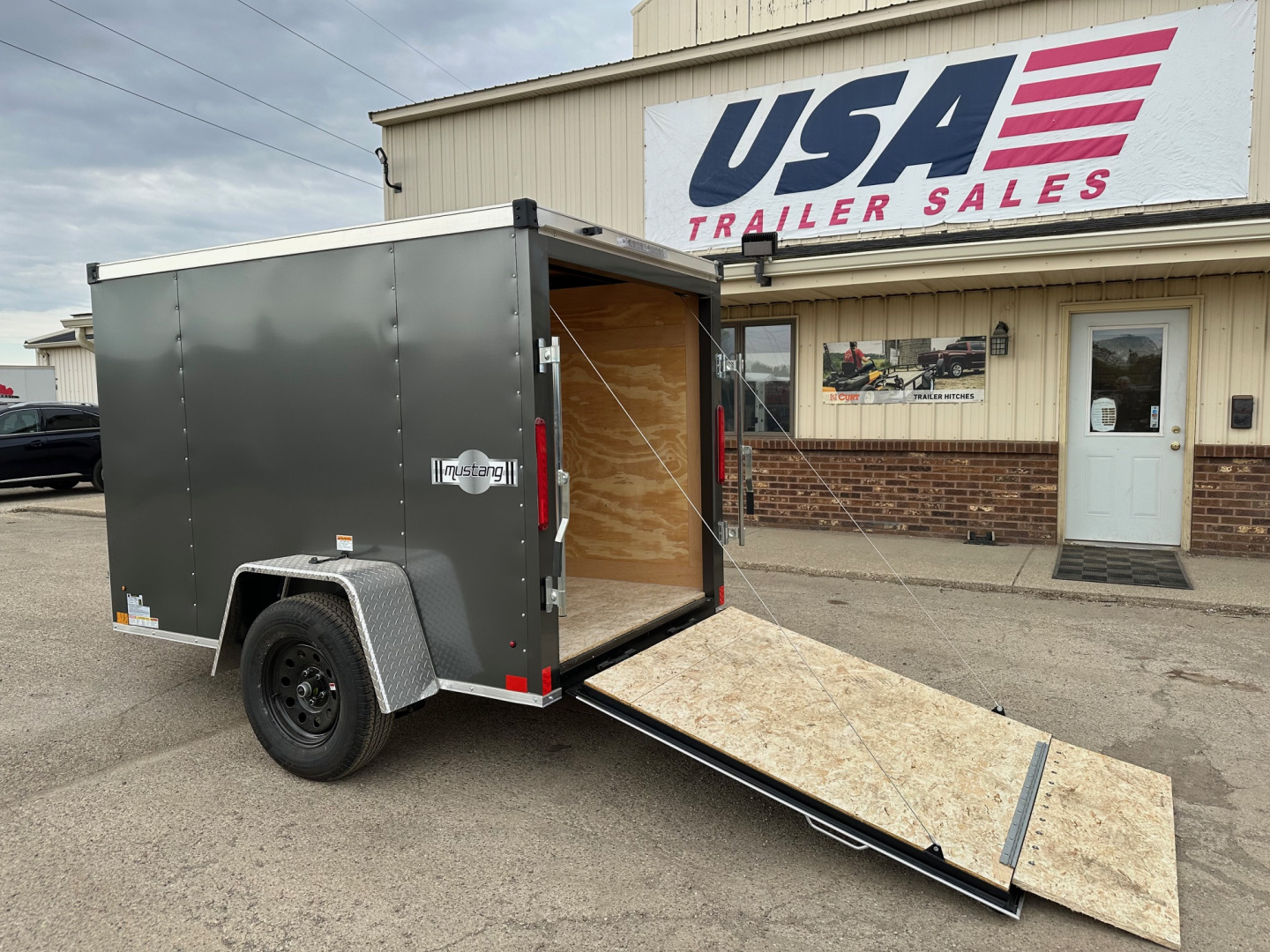 New 2026 Stealth Trailers 5x8 Ramp Door Cargo / Enclosed Trailer