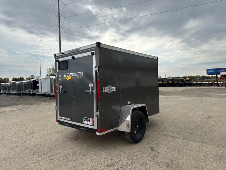 New 2026 Stealth Trailers 5x8 Ramp Door Cargo / Enclosed Trailer