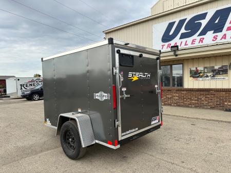 New 2026 Stealth Trailers 5x8 Ramp Door Cargo / Enclosed Trailer