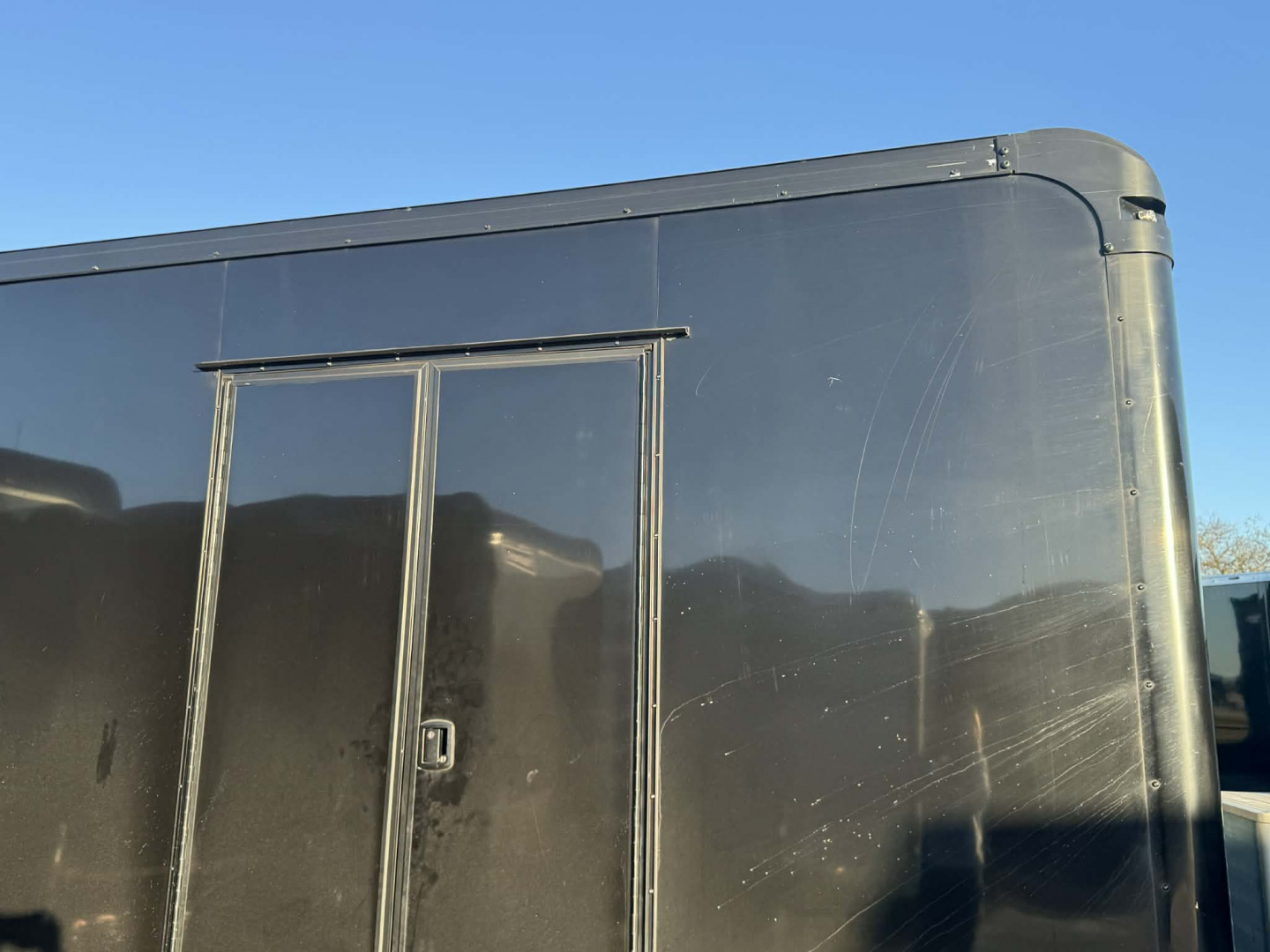 Used USED 2023 Continental Cargo 8.5X34 RACE TRAILER BATHROOM PACKAGE OVER $10,000 WORTH OF ADD-ONS!!! ELECTRIC AWNING & MINI SPLIT!! Car / Racing Trailer