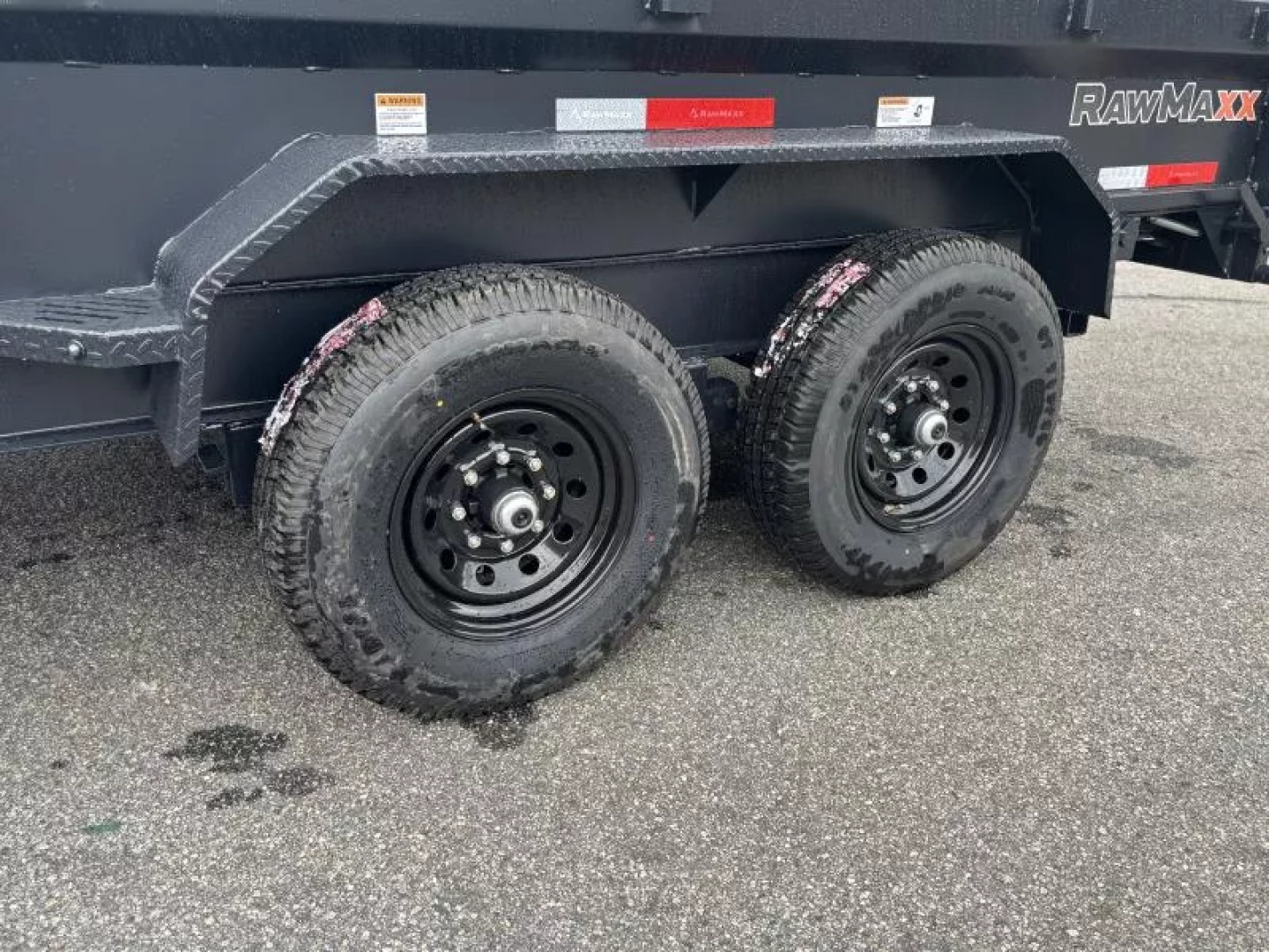 New 2026 RawMaxx GDX 7X14 14K GVWR  Dump Trailer