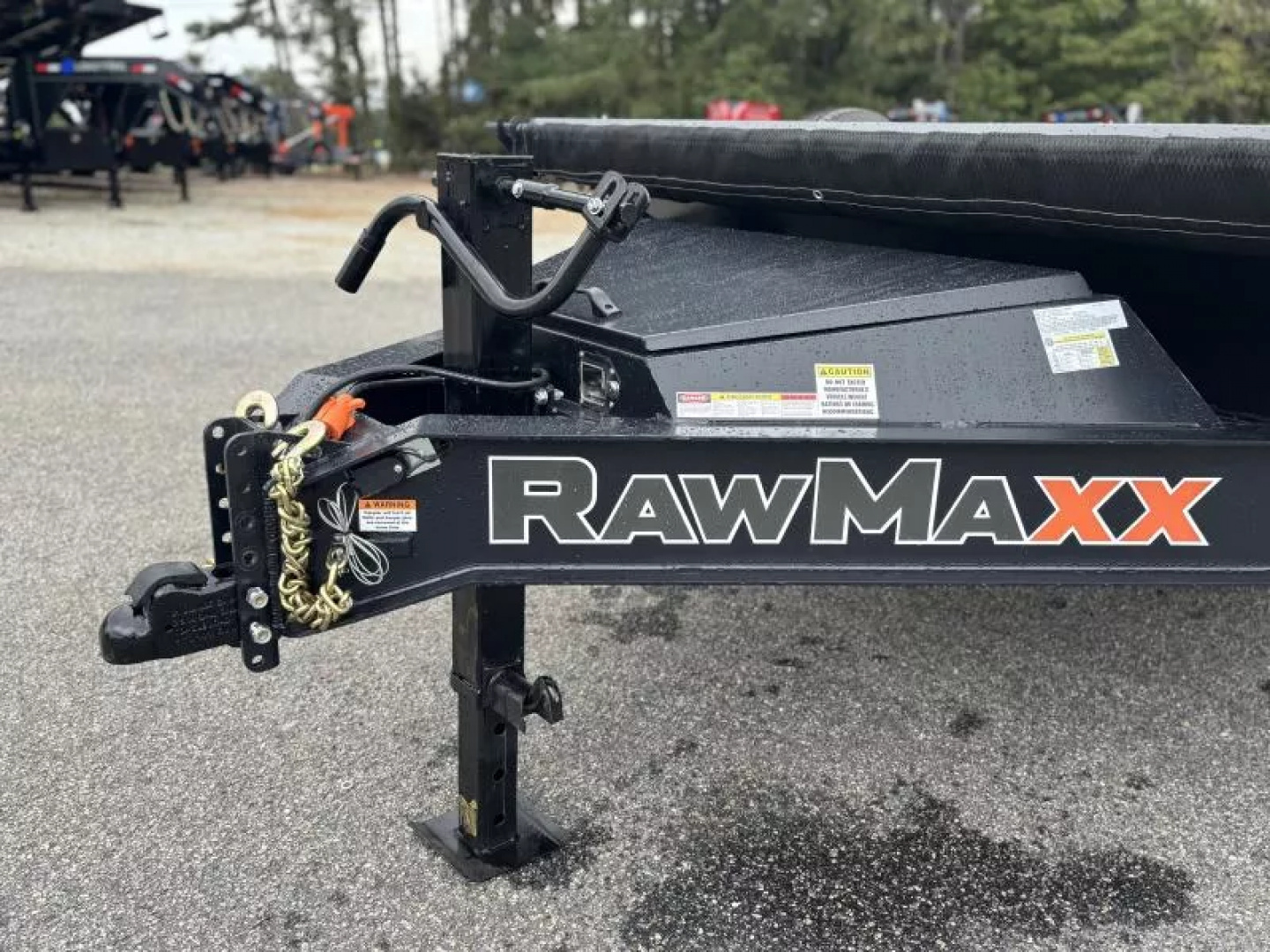 New 2026 RawMaxx GDX 7X14 14K GVWR  Dump Trailer