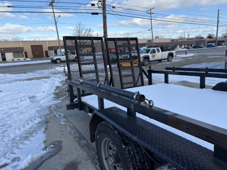 Used 2020 Sure-Trac 7x22 TUBE TOP 14K EQUIPMENT TRAILER Equipment Trailer