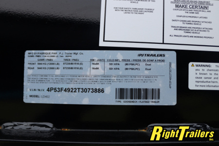 New 2026 8.5X40 PJ GOOSENECK EQUIPMENT TRAILER