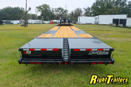 New 2026 8.5X40 PJ GOOSENECK EQUIPMENT TRAILER