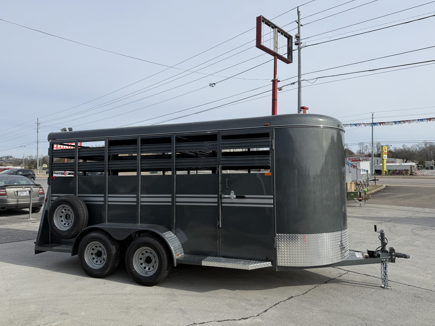 New 2026 Bee 16 FT 6'6 Stock / Stock Combo Trailer