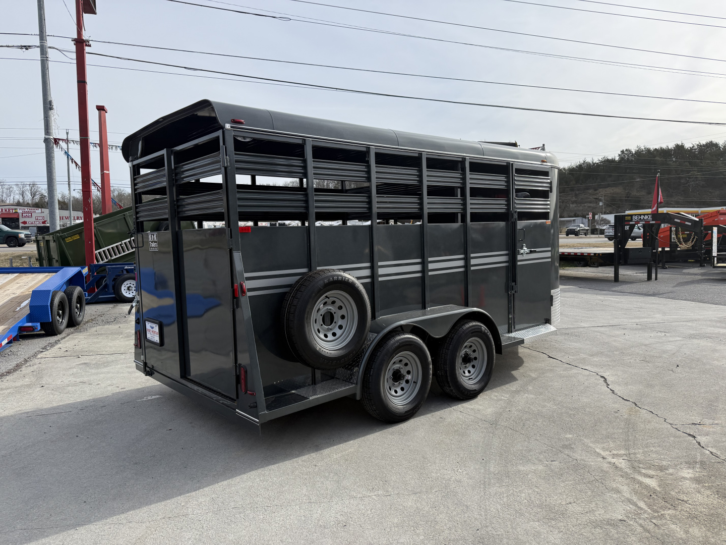 New 2026 Bee 16 FT 6'6 Stock / Stock Combo Trailer
