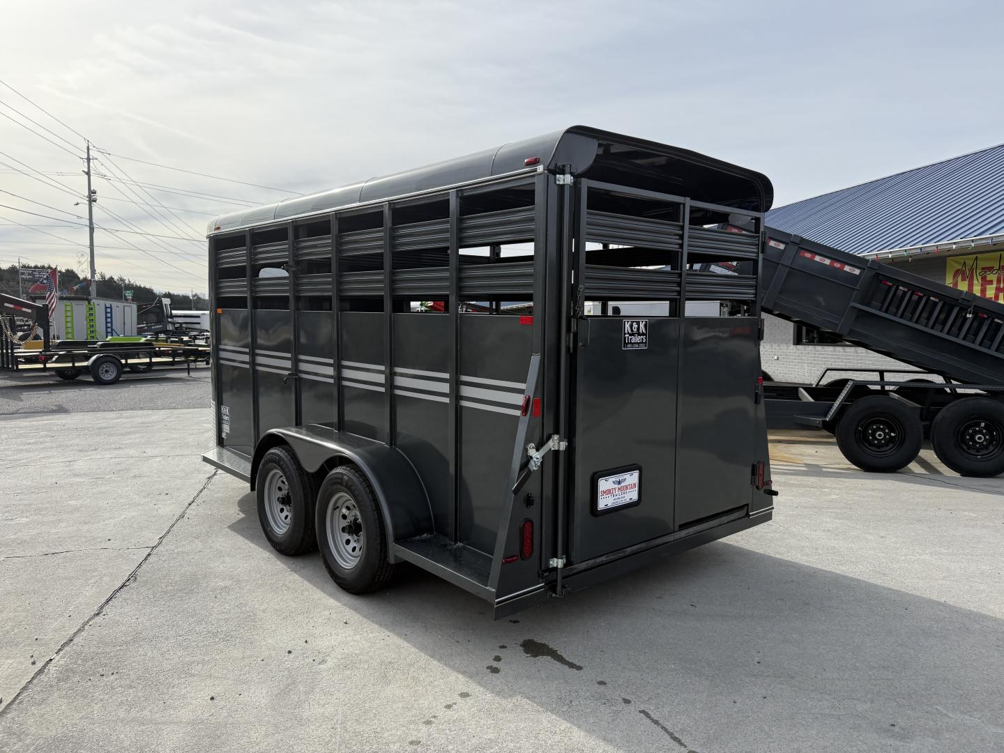 New 2026 Bee 16 FT 6'6 Stock / Stock Combo Trailer