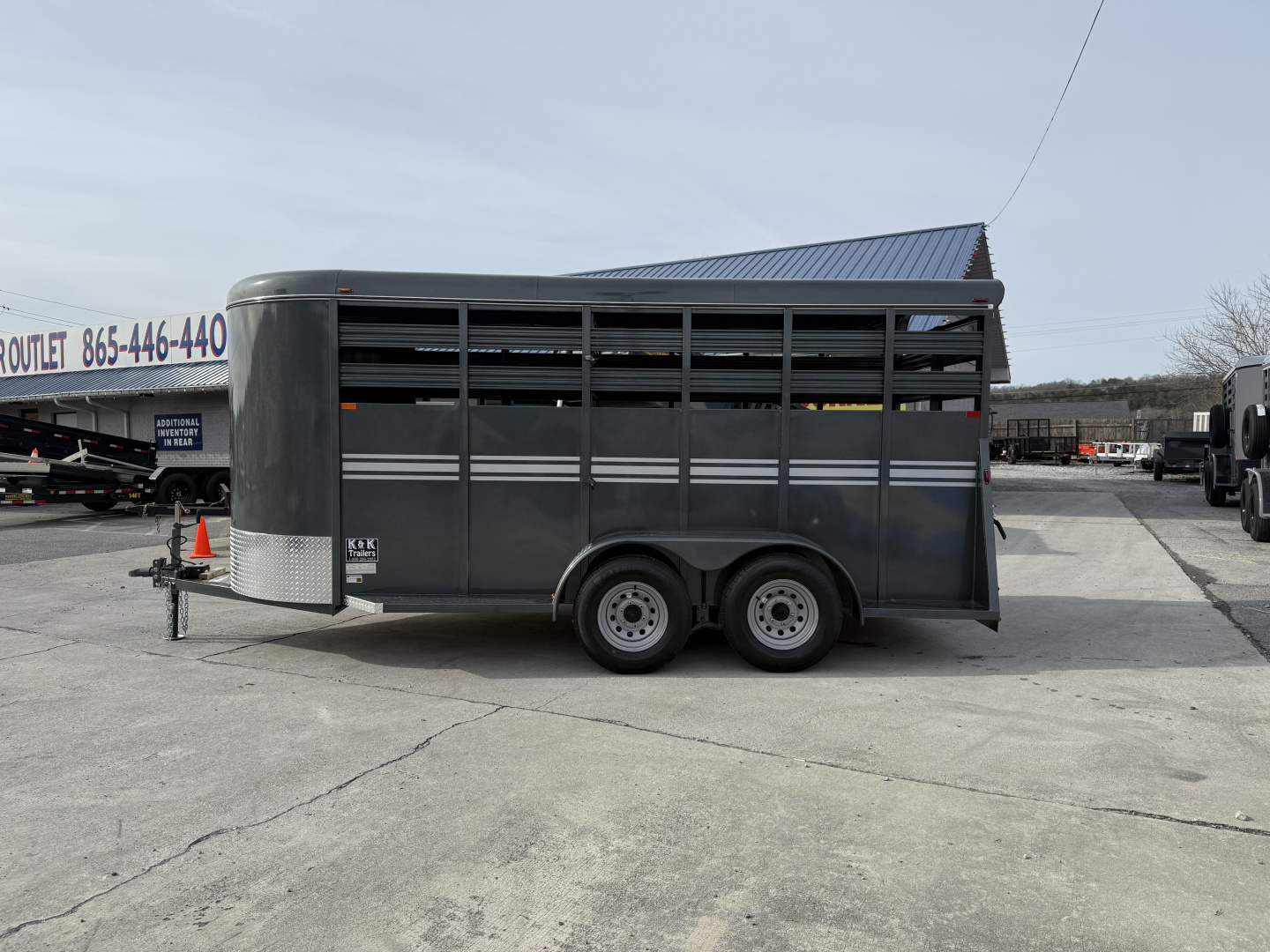 New 2026 Bee 16 FT 6'6 Stock / Stock Combo Trailer
