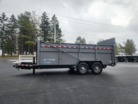 New 2026 BWISE DUTG17 82x16 17K Gooseneck Ultimate Dump Trailer