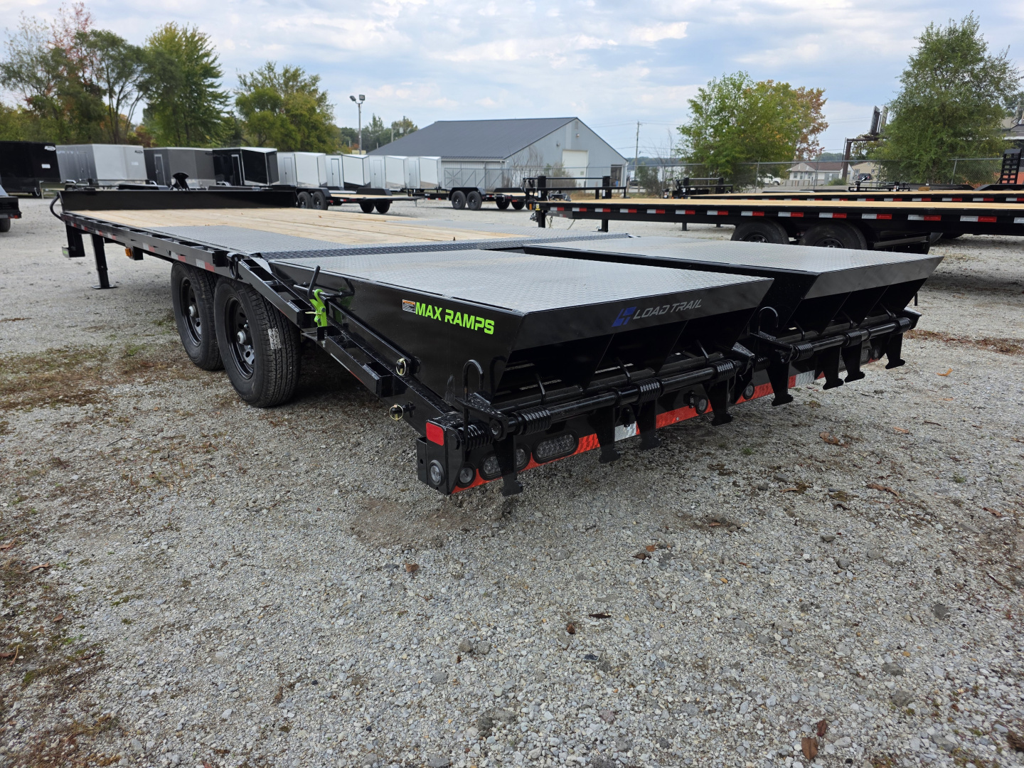 New 2026 Load Trail 102X24 DECKOVER MAX RAMPS 14K GVWR EQUIPMENT Deckover Trailer