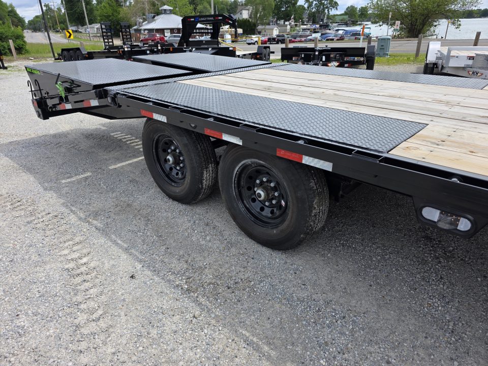 New 2026 Load Trail 102X24 DECKOVER MAX RAMPS 14K GVWR EQUIPMENT Deckover Trailer