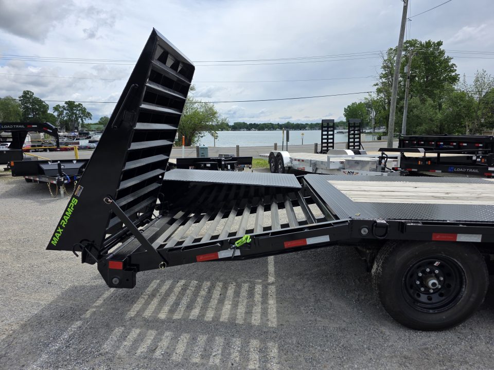 New 2026 Load Trail 102X24 DECKOVER MAX RAMPS 14K GVWR EQUIPMENT Deckover Trailer