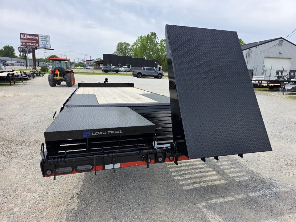 New 2026 Load Trail 102X24 DECKOVER MAX RAMPS 14K GVWR EQUIPMENT Deckover Trailer