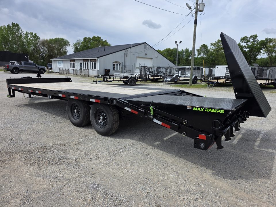 New 2026 Load Trail 102X24 DECKOVER MAX RAMPS 14K GVWR EQUIPMENT Deckover Trailer