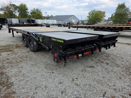 New 2026 Load Trail 102X24 DECKOVER MAX RAMPS 14K GVWR EQUIPMENT Deckover Trailer