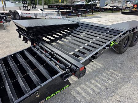 New 2026 Load Trail 102X24 DECKOVER MAX RAMPS 14K GVWR EQUIPMENT Deckover Trailer