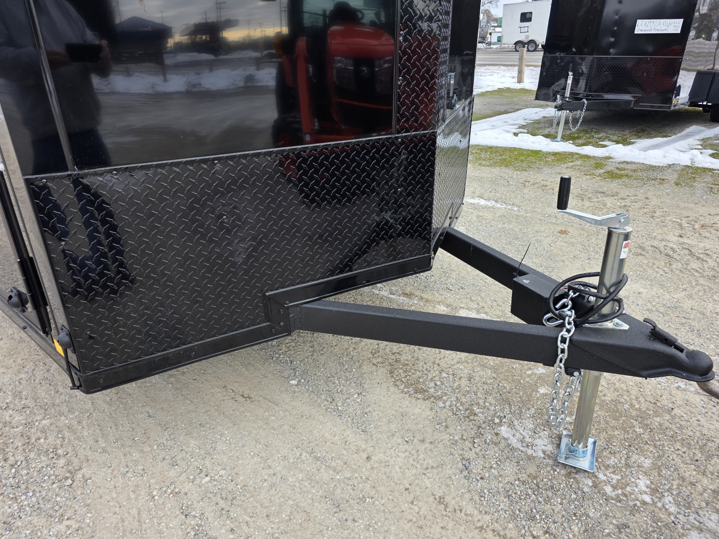 New 2026 Formula Trailers 7x16 7' INSIDE 080 SCREWLESS BLACKOUT DRINGS ALUM WHEELS SXS UTV GOLFCART Cargo / Enclosed Trailer