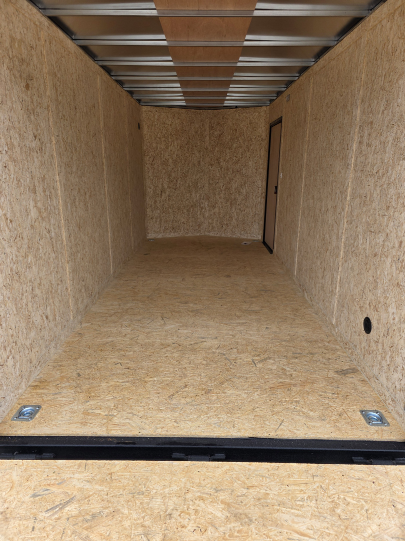 New 2026 Formula Trailers 7x16 7' INSIDE 080 SCREWLESS BLACKOUT DRINGS ALUM WHEELS SXS UTV GOLFCART Cargo / Enclosed Trailer