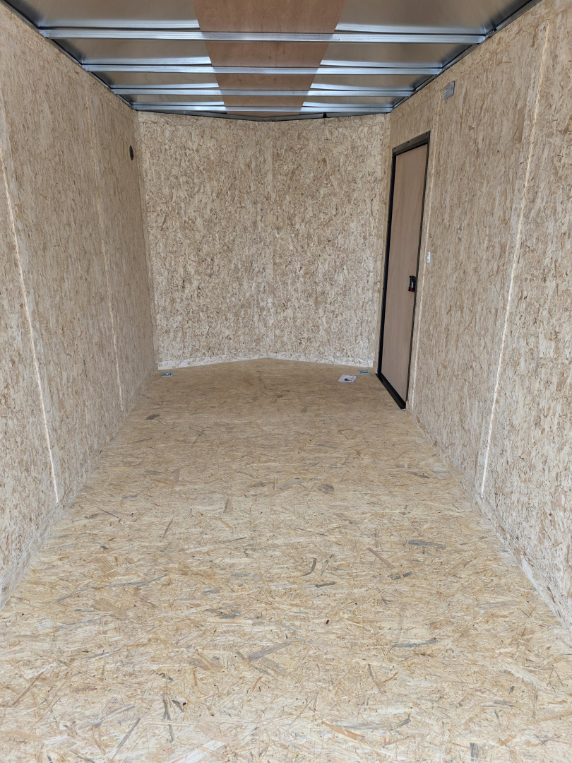 New 2026 Formula Trailers 7x16 7' INSIDE 080 SCREWLESS BLACKOUT DRINGS ALUM WHEELS SXS UTV GOLFCART Cargo / Enclosed Trailer