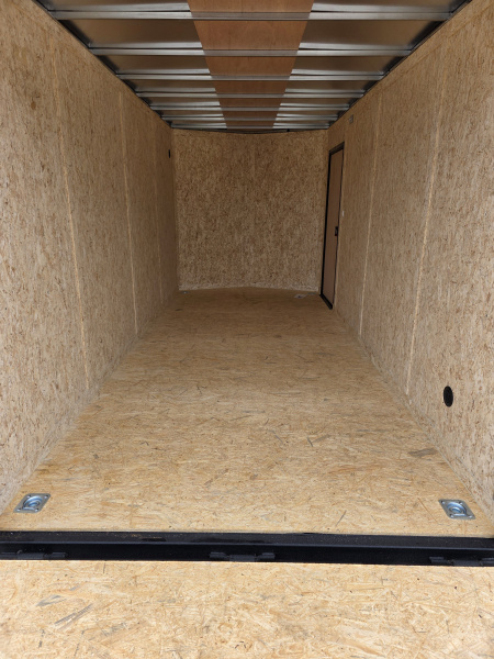 New 2026 Formula Trailers 7x16 7' INSIDE 080 SCREWLESS BLACKOUT DRINGS ALUM WHEELS SXS UTV GOLFCART Cargo / Enclosed Trailer