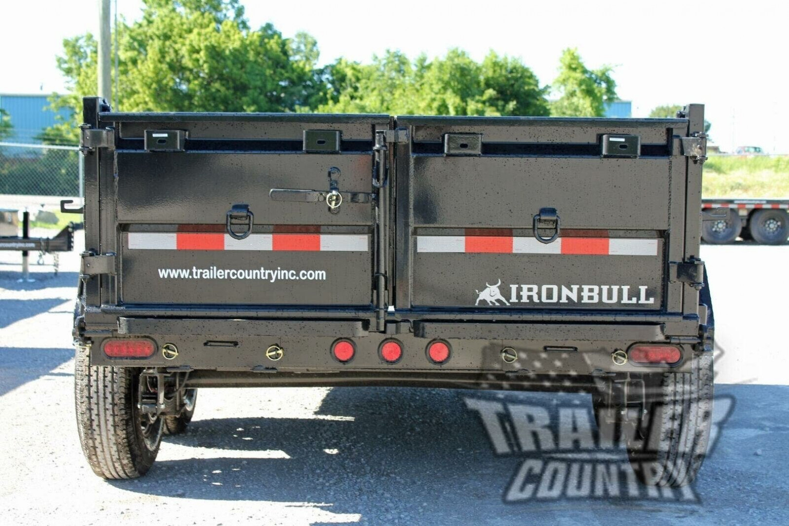 New 2026 New 7' x 12' IronBull Scissor Hoist Hydraulic Dump Trailer w/ 24" High Sides, Remote Power Up & Down, and MORE!