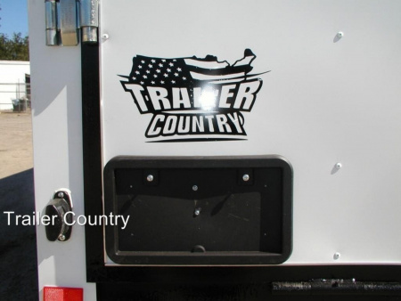 New 2026 New 7x16 Tandem Axle, V-Nosed Enclosed Trailer.