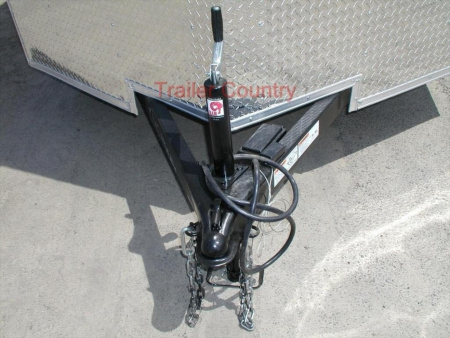 New 2026 New 7x16 Tandem Axle, V-Nosed Enclosed Trailer.