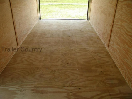 New 2026 New 7x16 Tandem Axle, V-Nosed Enclosed Trailer.