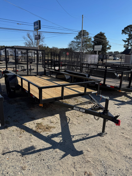New 2026 Nolan Manufacturing NOL612SA Utility Trailer