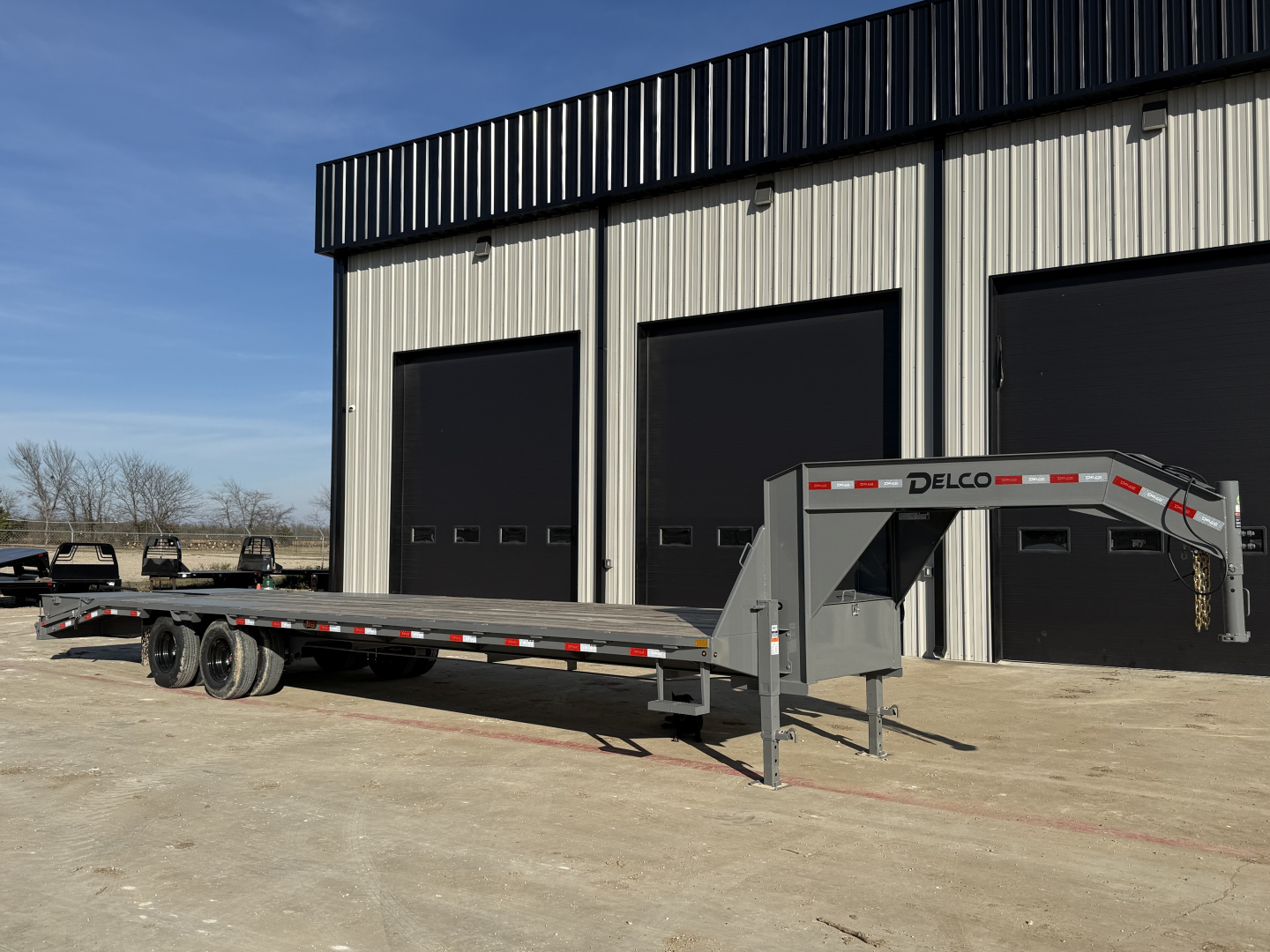 New 2026 Delco Trailers FD32 Flatbed Trailer 41941