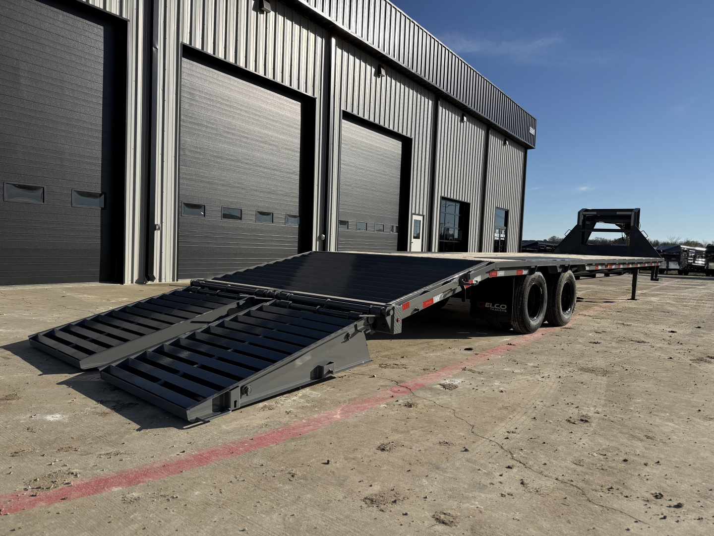 New 2026 Delco Trailers FD32 Flatbed Trailer 41941