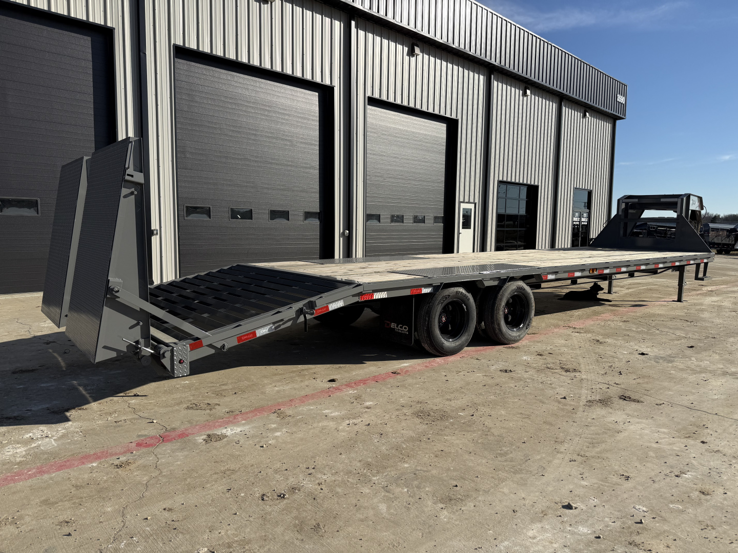 New 2026 Delco Trailers FD32 Flatbed Trailer 41941