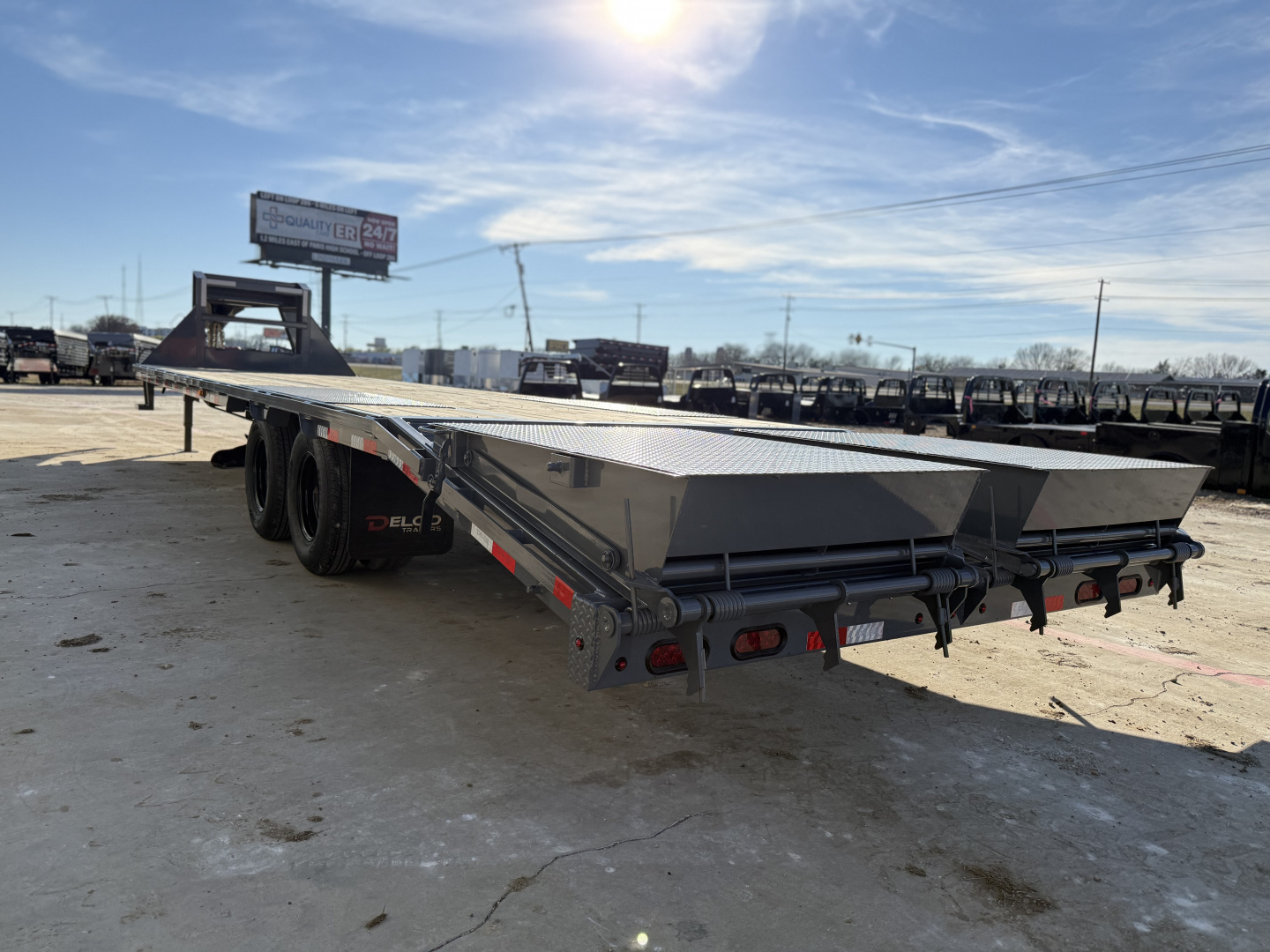 New 2026 Delco Trailers FD32 Flatbed Trailer 41941