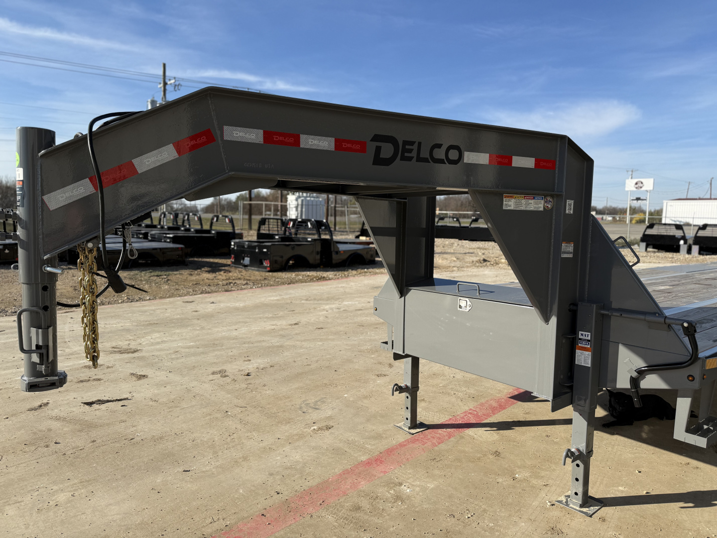 New 2026 Delco Trailers FD32 Flatbed Trailer 41941