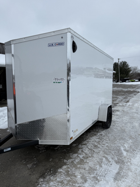 New 2026 US Cargo 6X12 W/RAMP POLY COR 78" INTERIOR HEGHT Cargo / Enclosed Trailer