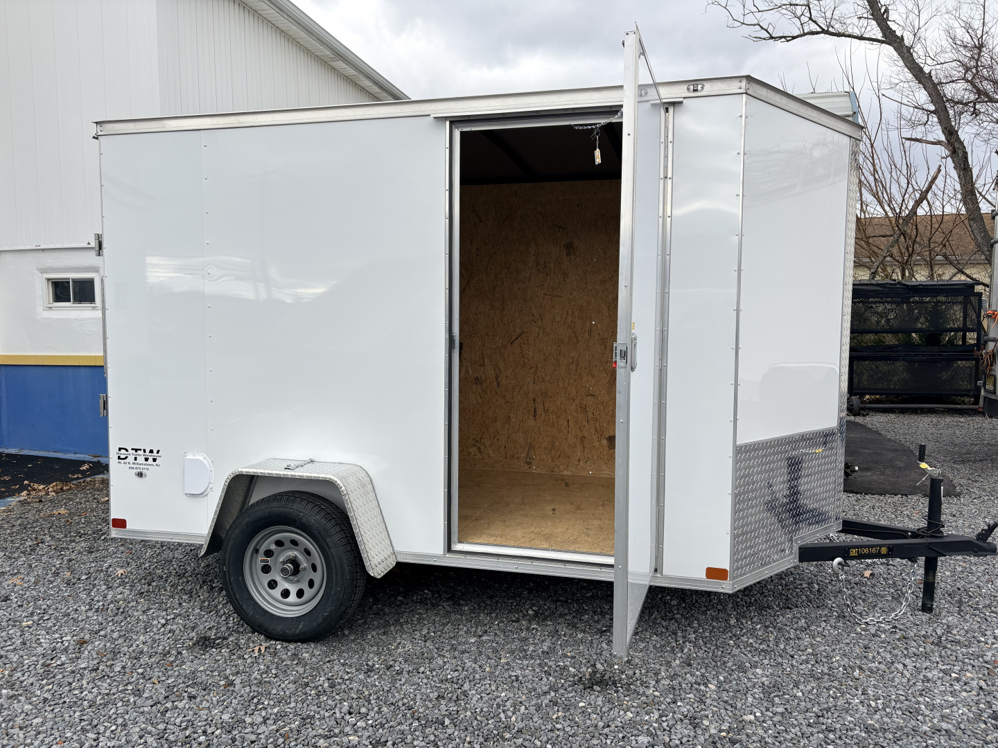 New 2026 Covered Wagon Trailers 6X10SA-3K GVWR Cargo / Enclosed Trailer