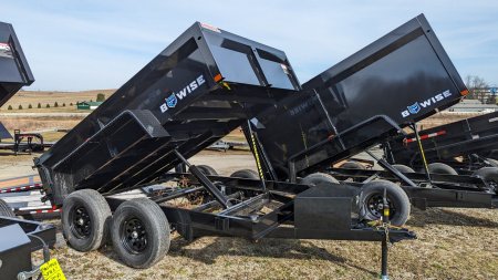 New 2026 BWise 6x12 Lo Pro Equipment Dump w/ Underbody Ramps