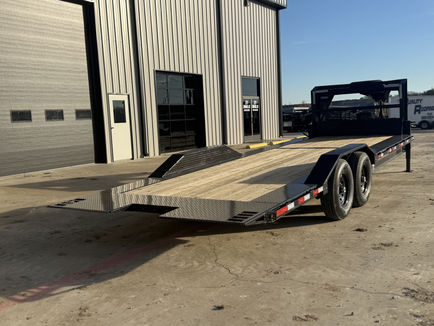 New 2026 Delco Trailers T424 Tilt Trailer 42570