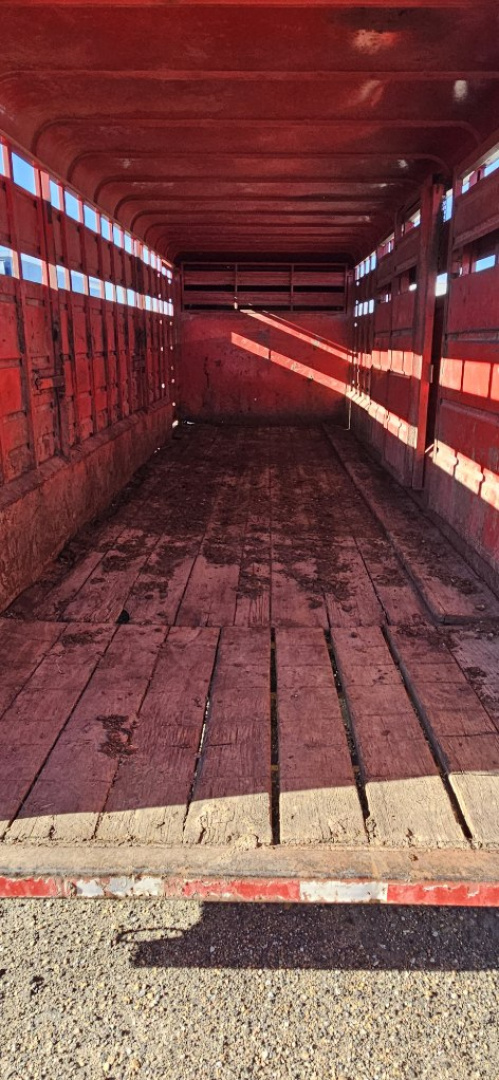 Used 2011 Donahue 6'8" x 22' Stock Trailer