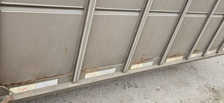 Used 2015 Delta Mfg 6'8" x 22' Stock Trailer