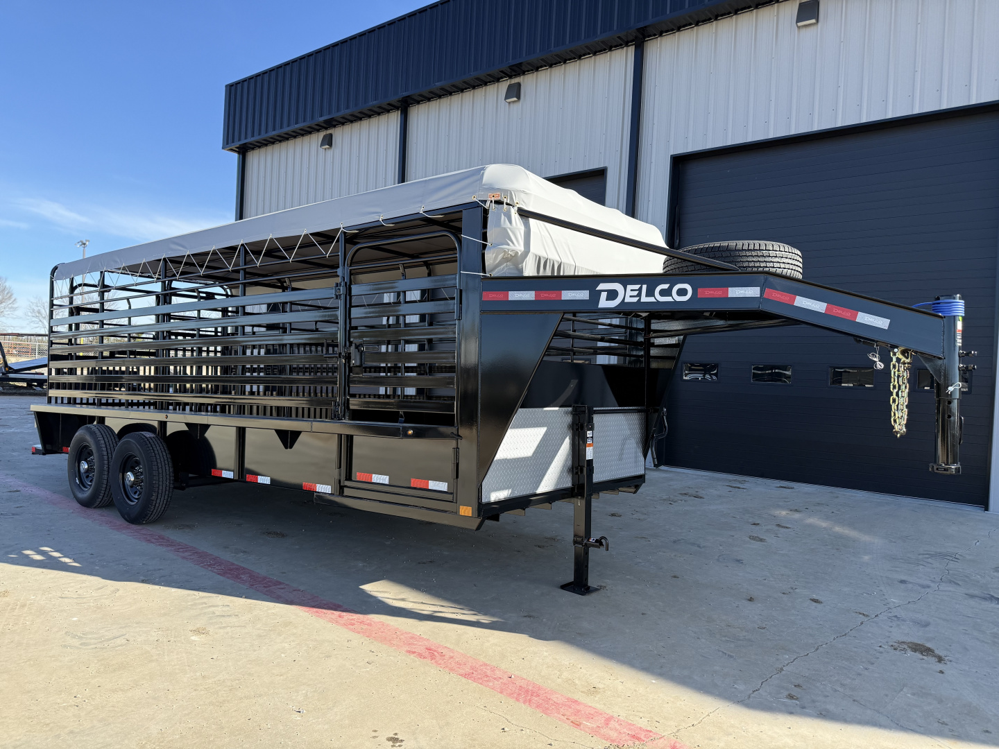 New 2026 Delco Trailers B820 Stock / Stock Combo Trailer 44018