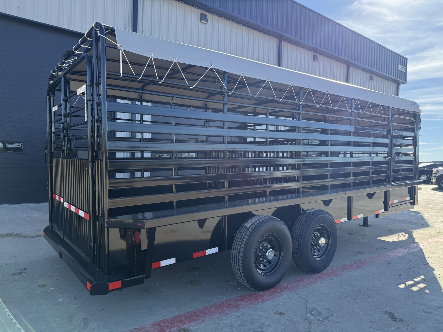 New 2026 Delco Trailers B820 Stock / Stock Combo Trailer 44018