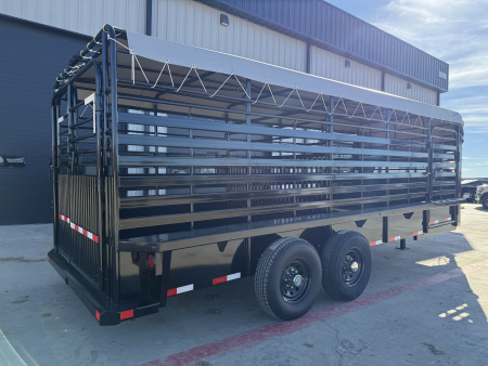 New 2026 Delco Trailers B820 Stock / Stock Combo Trailer 44018