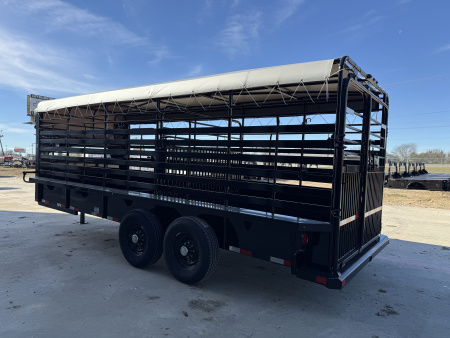 New 2026 Delco Trailers B820 Stock / Stock Combo Trailer 44018