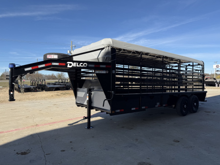 New 2026 Delco Trailers B820 Stock / Stock Combo Trailer 44018