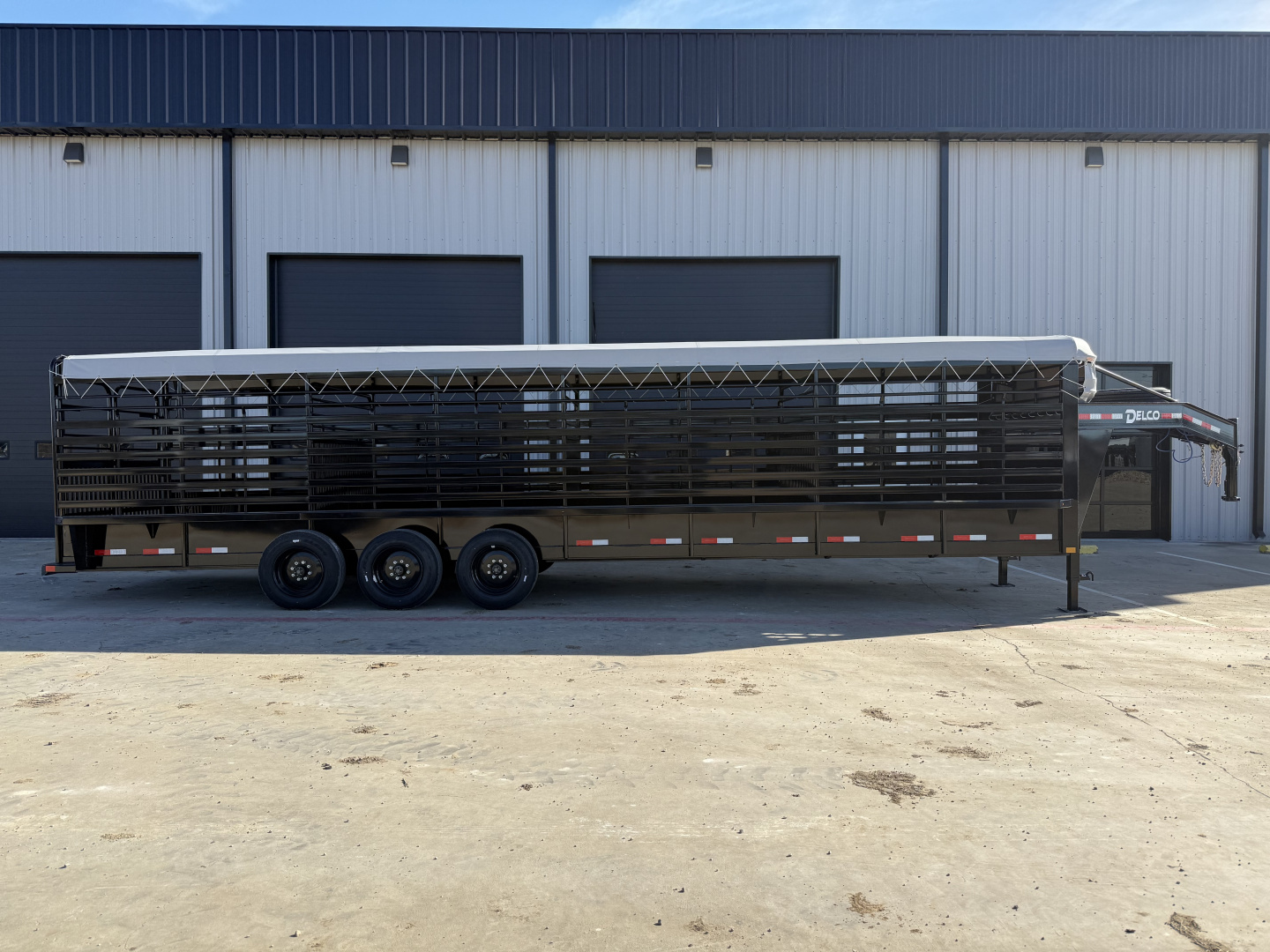 New 2026 Delco Trailers B832 Stock / Stock Combo Trailer 43511